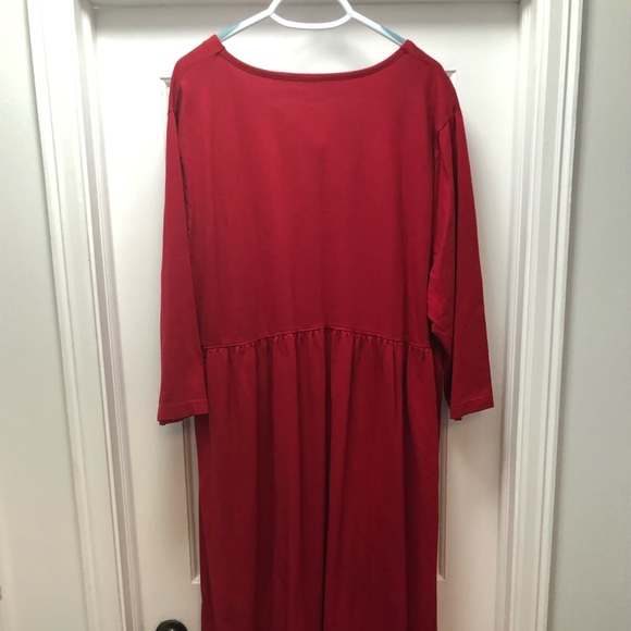 EUC 24/26 Ulla Popken Red Dress - Picture 7 of 7